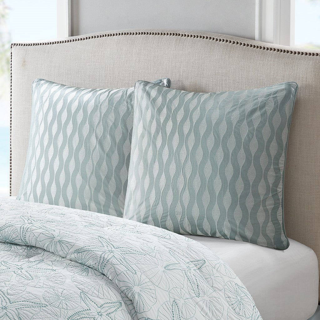 Euro Sham Blue Euro Sham