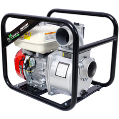 Water Pump 3" 264Gpm ,163cc Honda GX160 Engine,  3IN NPT COUPLER WITH 25FT FLAT HOSE