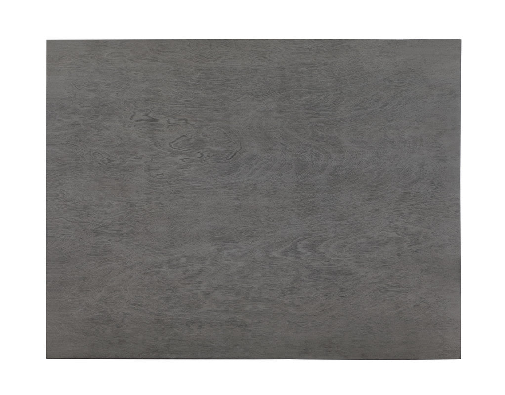 Gregorio 36" Gray Finish Small Space Counter Height Dining Table with USB Charging Ports and Shelves