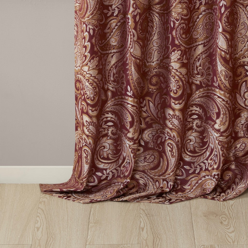 Jacquard Curtain Panel Pair(2 Pcs Window Panels)