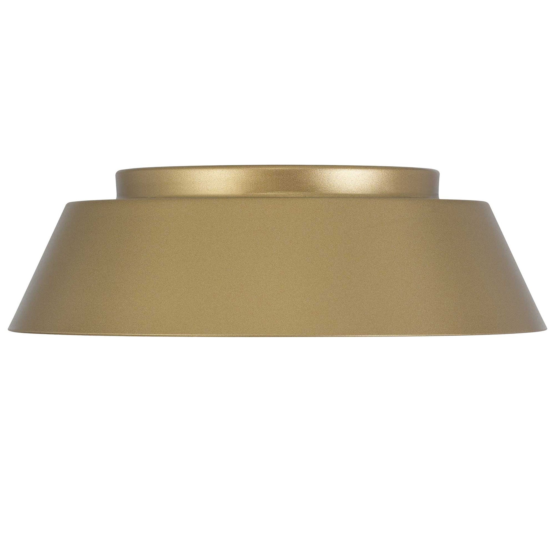 11 inch Brass LED Flush Mount