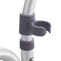 Sliding Tub Transfer Bench Shower Chair & Cut-Out Seat Reversible Backrest
