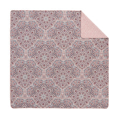 3-Piece King Boho Floral Reversible Quilt