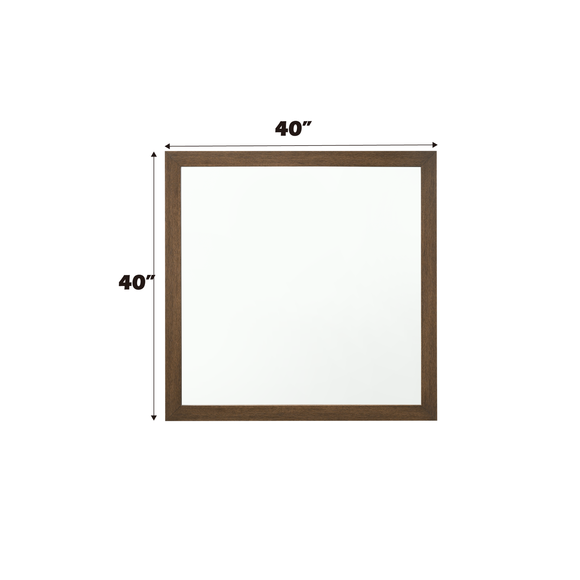 Miquell Oak Finish Mirror