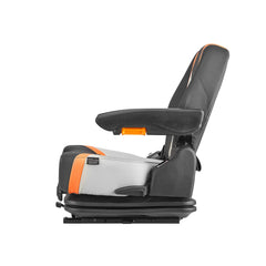 Universal Forklift Seat Fold Down Tractor Suspension Seat Adjustable Back