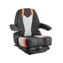 Universal Forklift Seat Fold Down Tractor Suspension Seat Adjustable Back