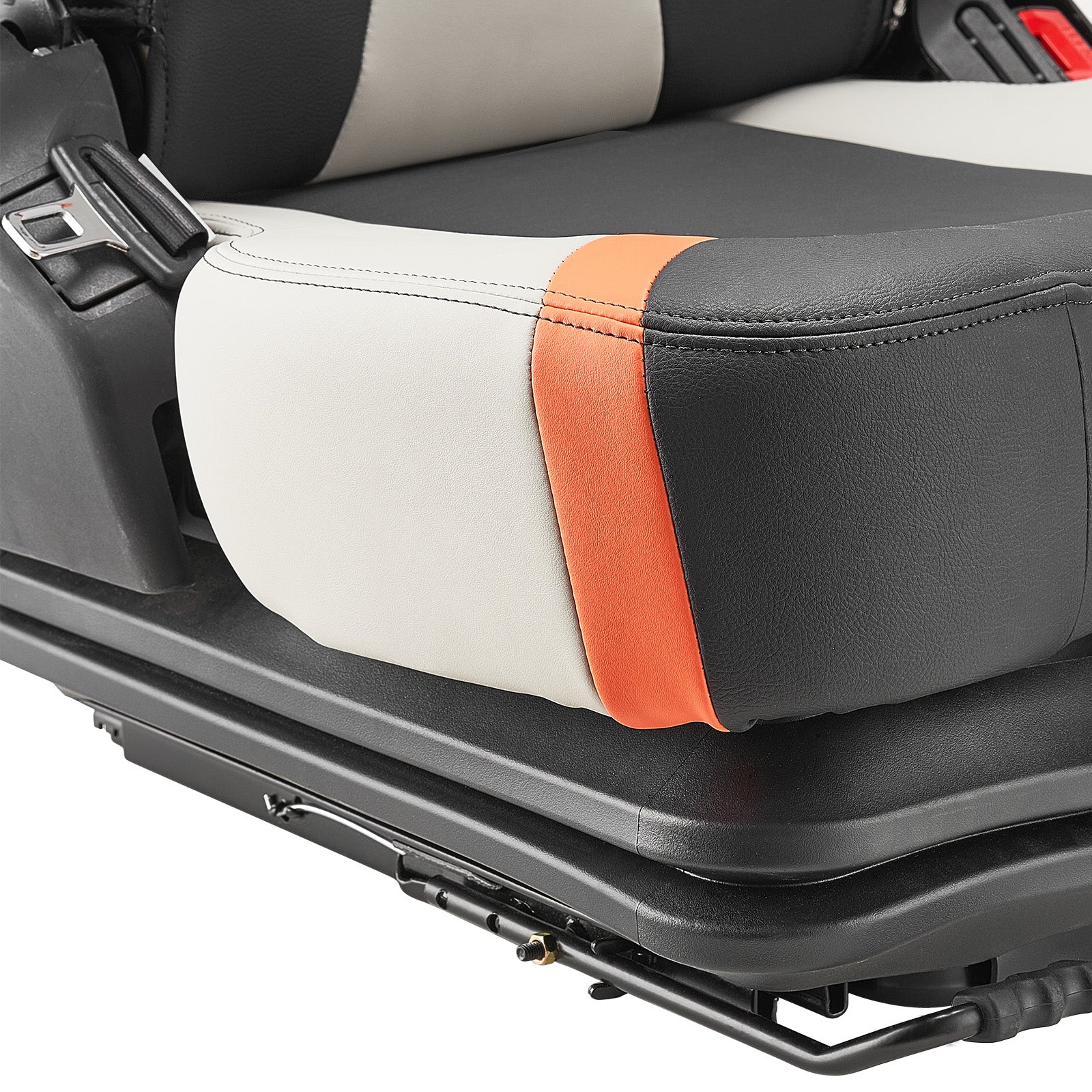 Universal Forklift Seat Fold Down Tractor Suspension Seat Adjustable Back
