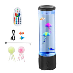 Sensory Bubble Tube Lamp 16 Remote-controlled Color Water Fish Lamp