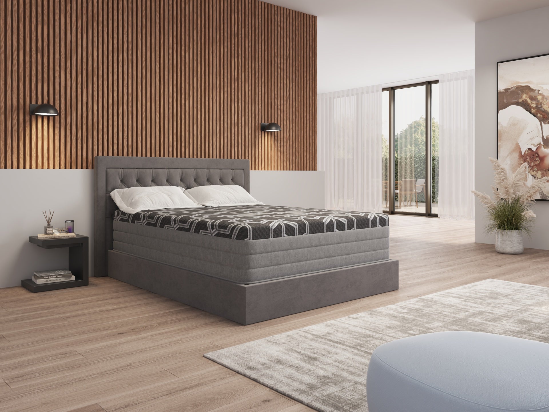 14" Smooth Top Foam, Ultra Plush, Queen Mattress