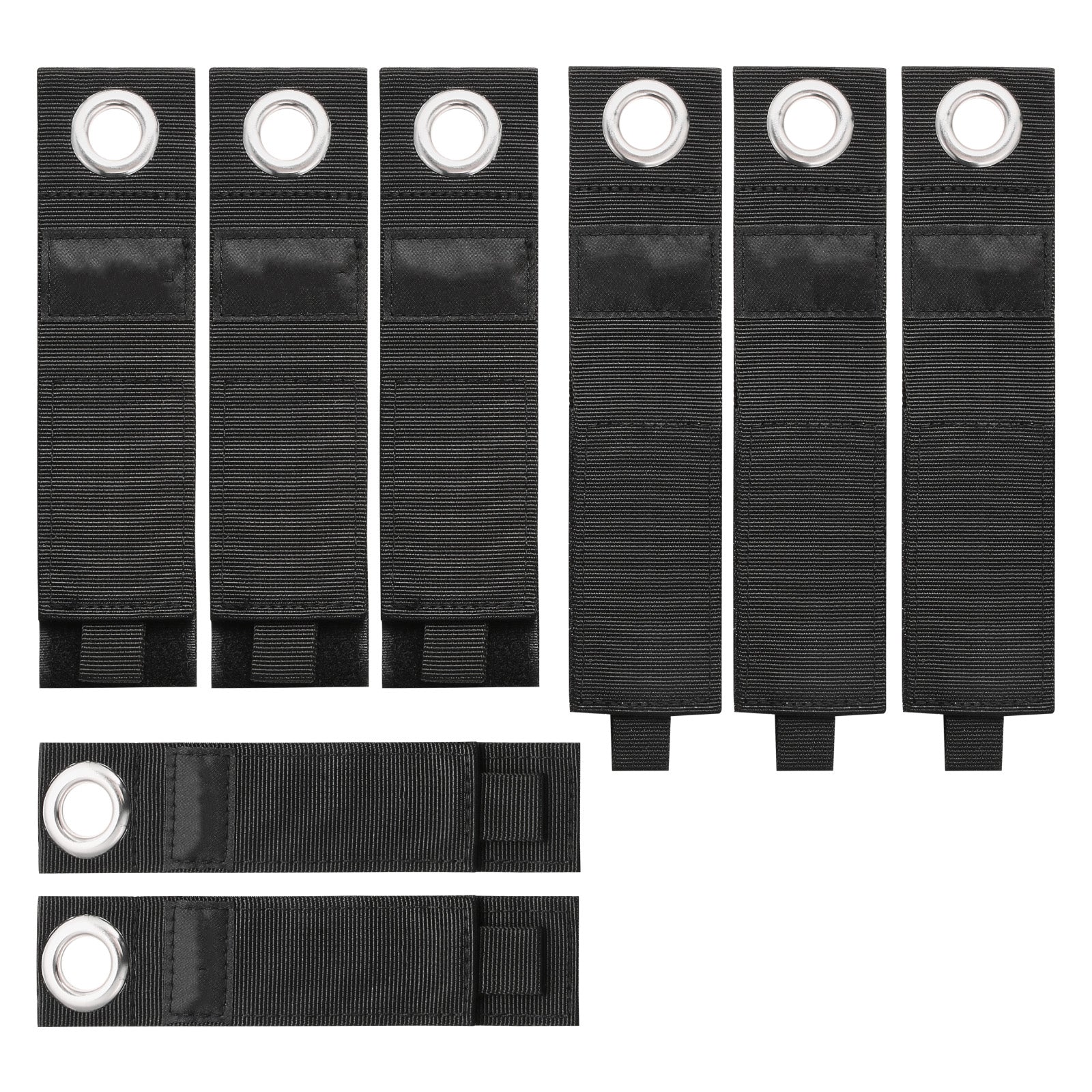 8-Pack Extension Cord Holder 3-Size Heavy-Duty Cord Organizer 8/9.45/12 Inches