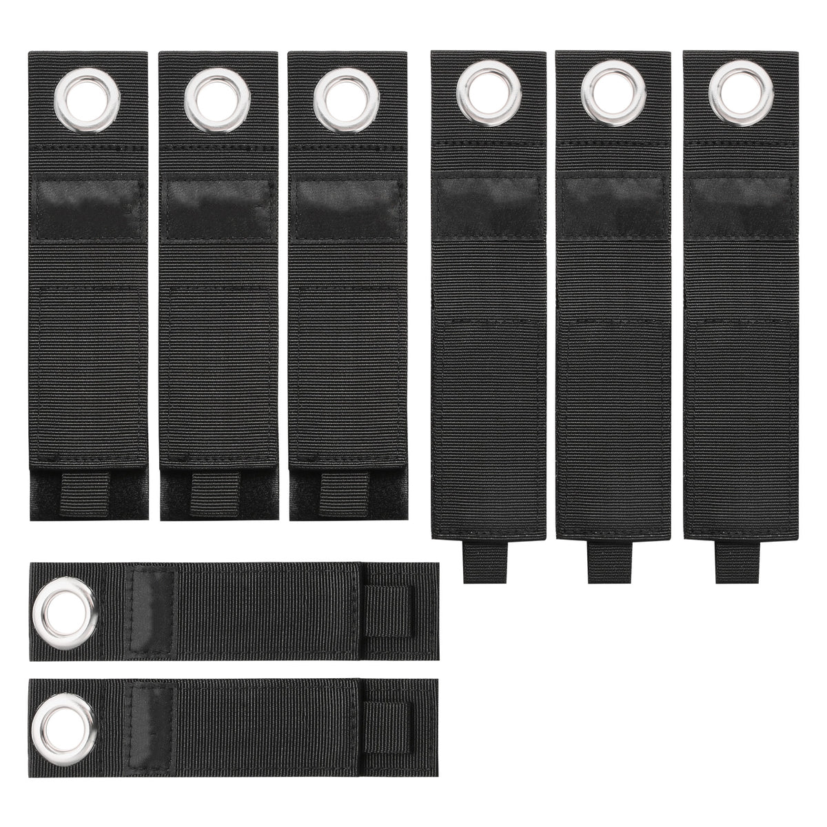 8-Pack Extension Cord Holder 3-Size Heavy-Duty Cord Organizer 8/9.45/12 Inches