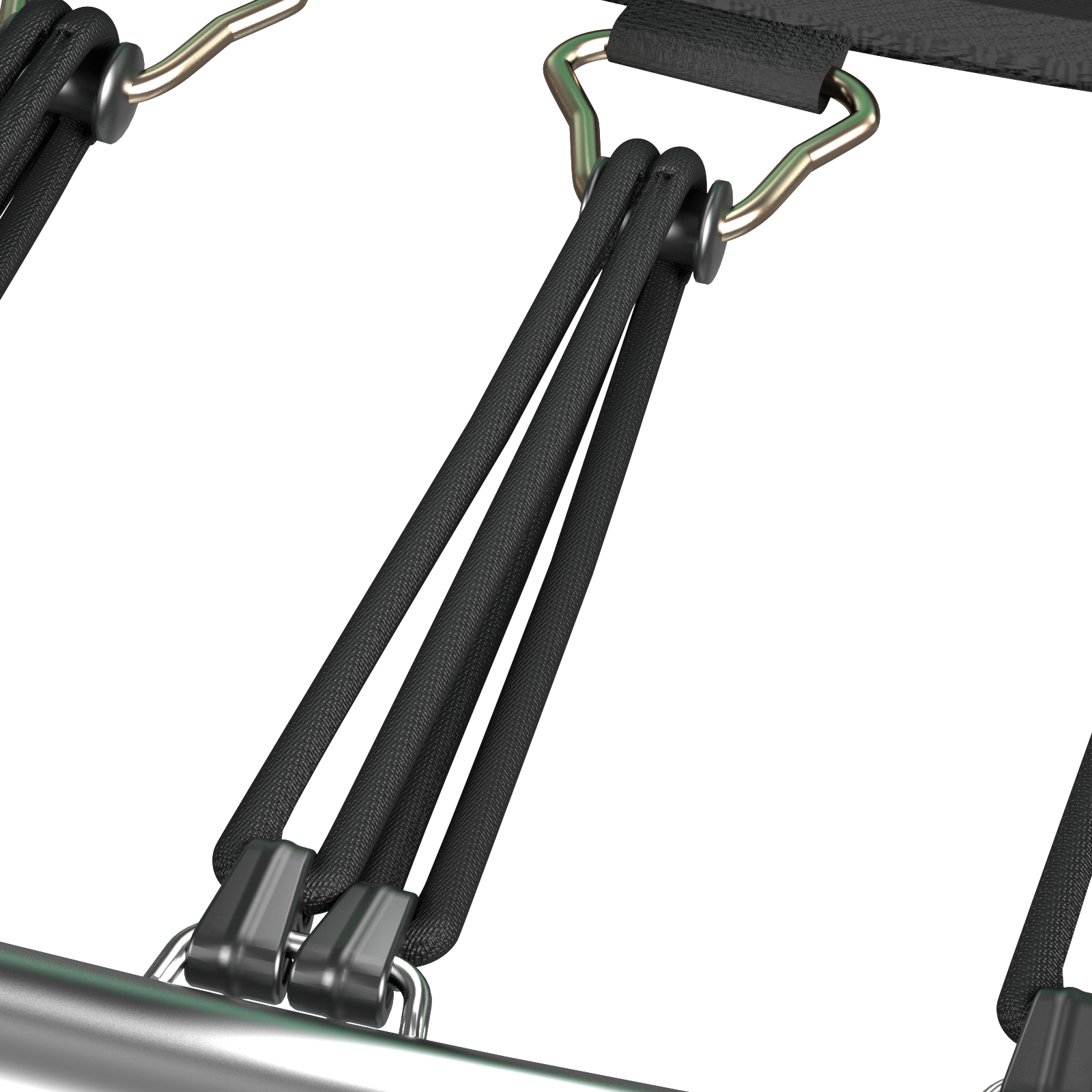 YC 8FT Springfree no Gap Trampoline- Green