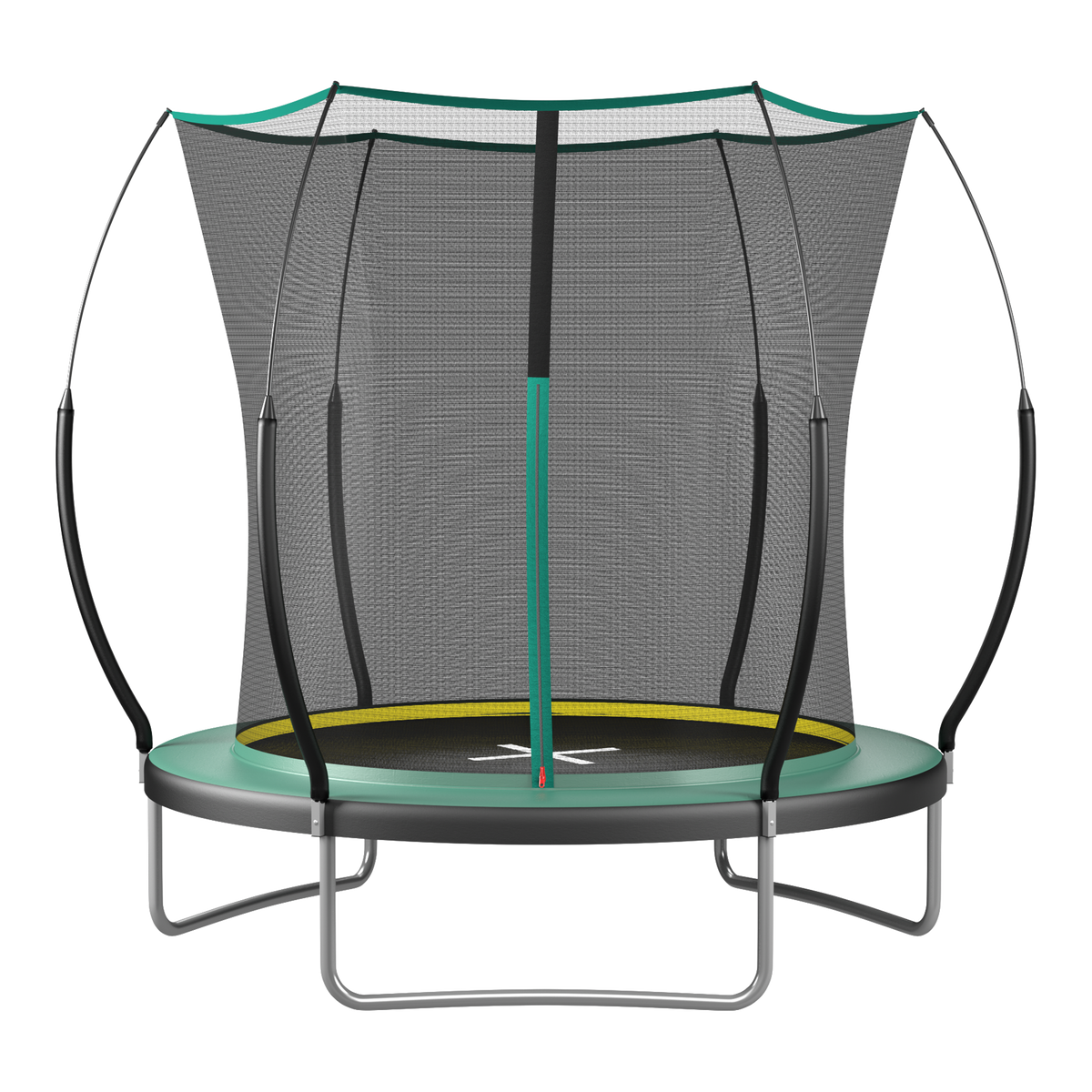 YC 8FT Springfree no Gap Trampoline- Green