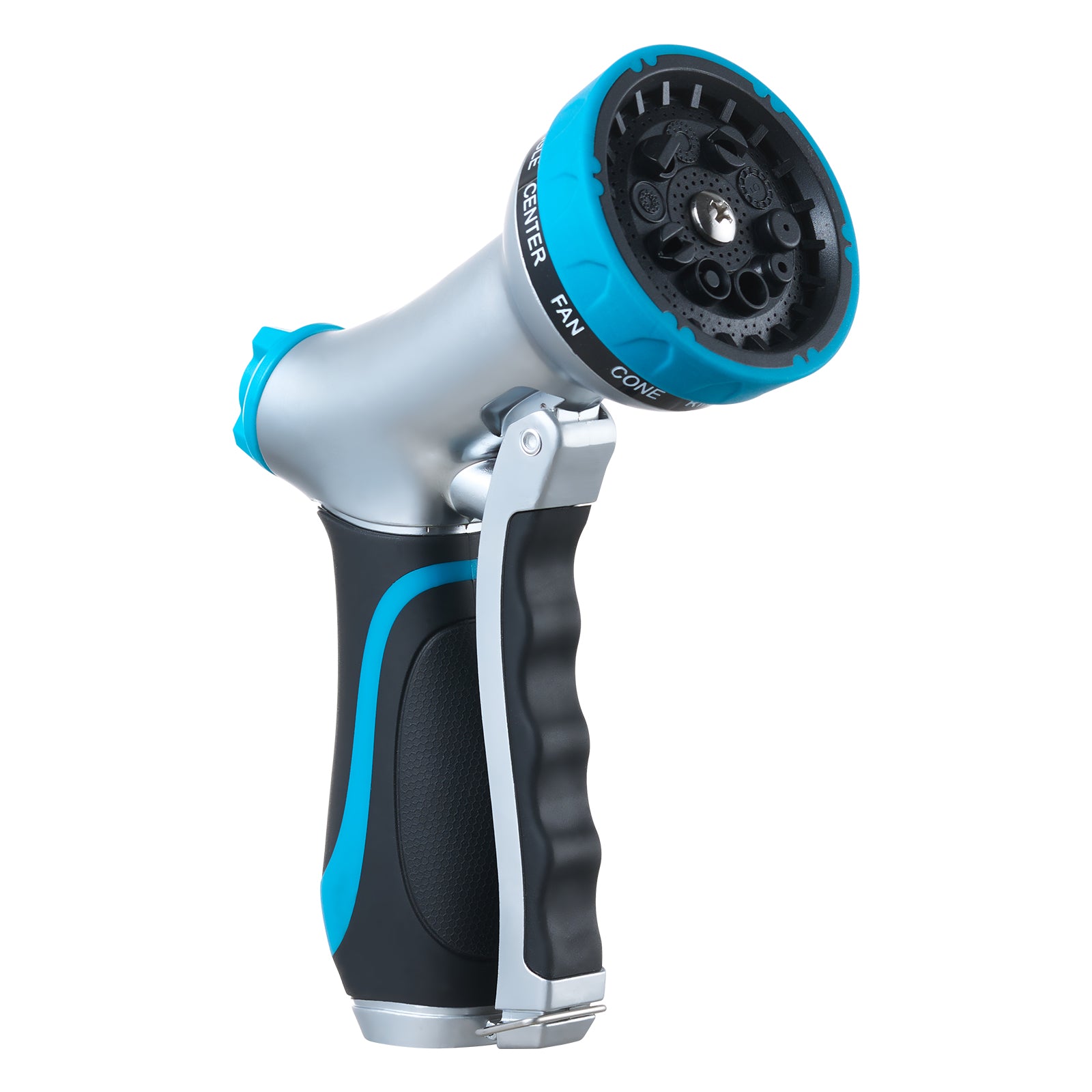 Hose Nozzle 10 Spray Patterns Garden Hose Nozzle Sprayer for Watering & Washing