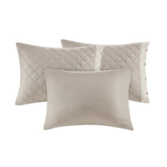 6 Piece Cotton Daybed Cover Set Khaki Daybed