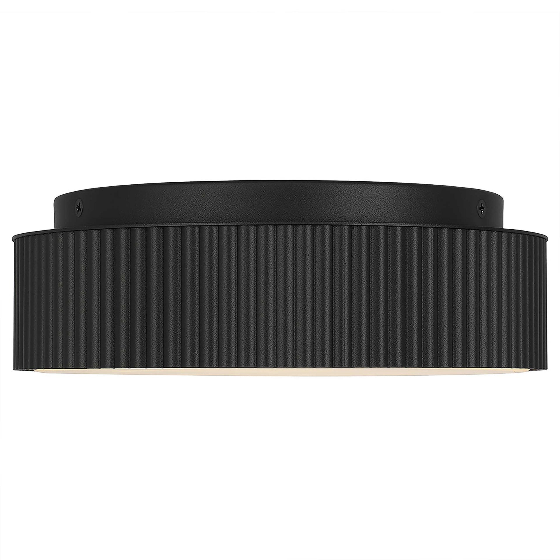 9 inch Black LED Flush Mount