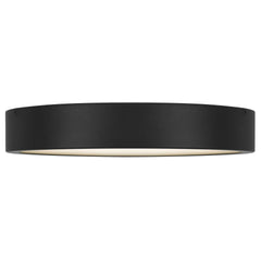 11 inch Black  LED Flush Mount