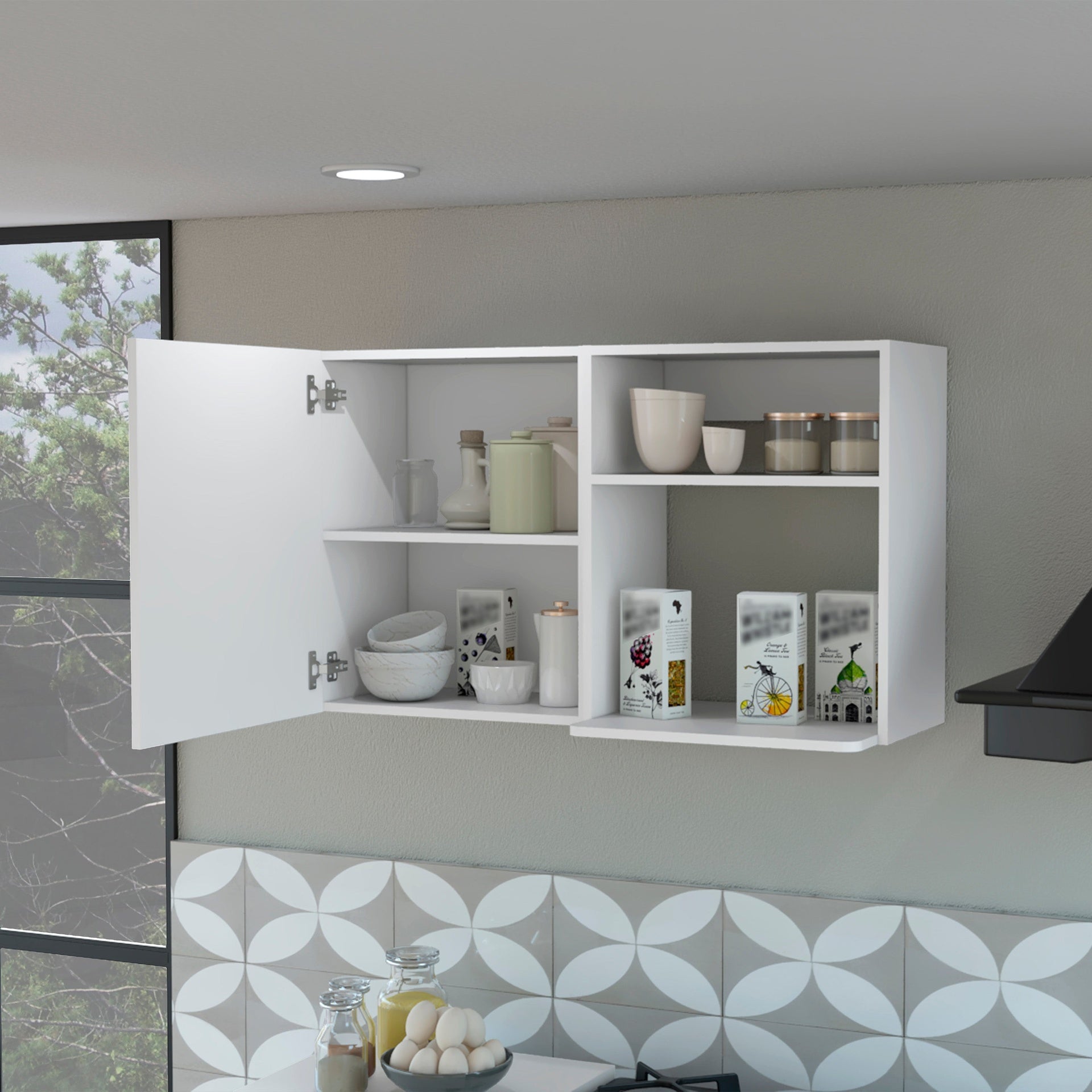 White 2 Wall Cabinet