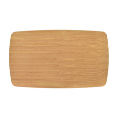 Natural Oak Finish Dining Table 1pc Casual Look Wooden Dining Kitchen Furniture