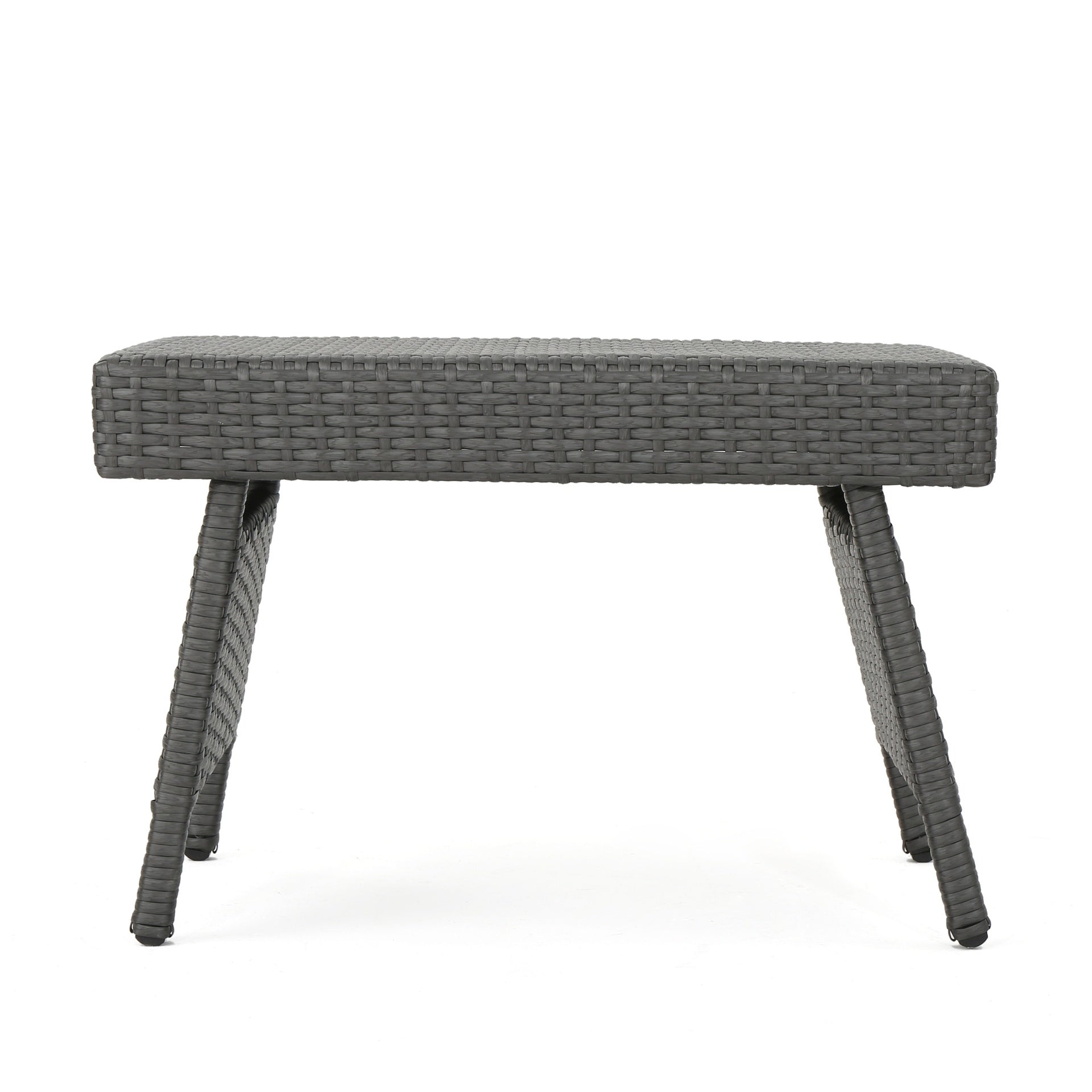 SALEM PE WICKER SNACK TABLE