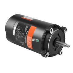 1 HP Pool Pump Motor, 56J Frame, 115V(9.8 Amps)/230V(4.9 Amps) 3450 RPM, 60Hz, 1.4 Service Factor, 90μF/250V Capacitor, CCW Rotation Round Flange Replacement Motor