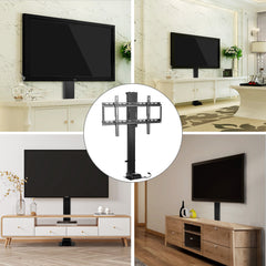 Motorized TV Lift Stroke Length 39.4 Inches Motorized TV Mount Fit for 32-70 Inch TV Lift with Remote Control Height Adjustable 28.74-68.11 Inch,Load Capacity 154 Lbs