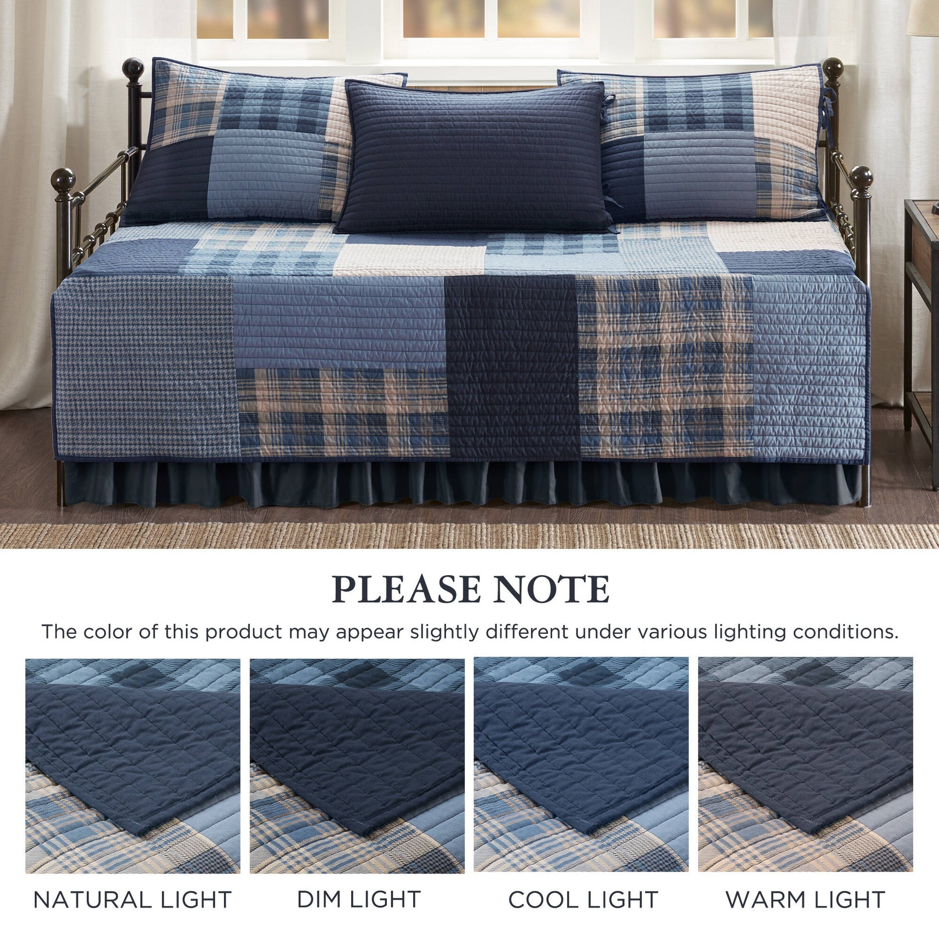 5-Piece Winter Hills Day bed  Cover Set