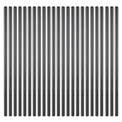 Metal Staircase Balusters 51 Pack 26 In Aluminum Spindles with Screws/Rail Caps