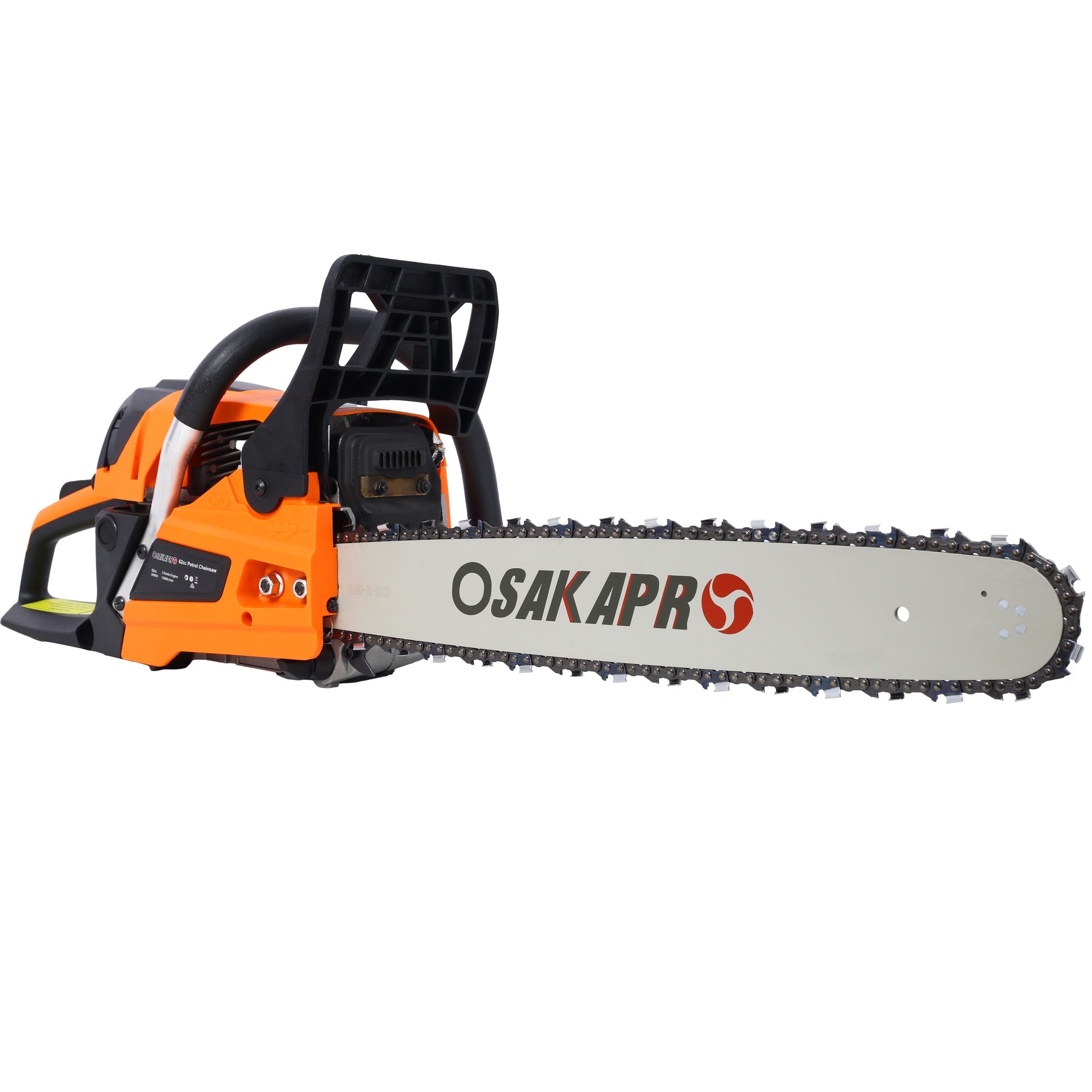 62CC Gas Powered Chainsaw, 2-Cycle Petrol Handheld Cordless Chain Saw, Gasoline Gas Chainsaws for Tree Wood Cutting,with 18" and 20" guide bar and chain,Safety kit, Storage Bag, EPA compliant