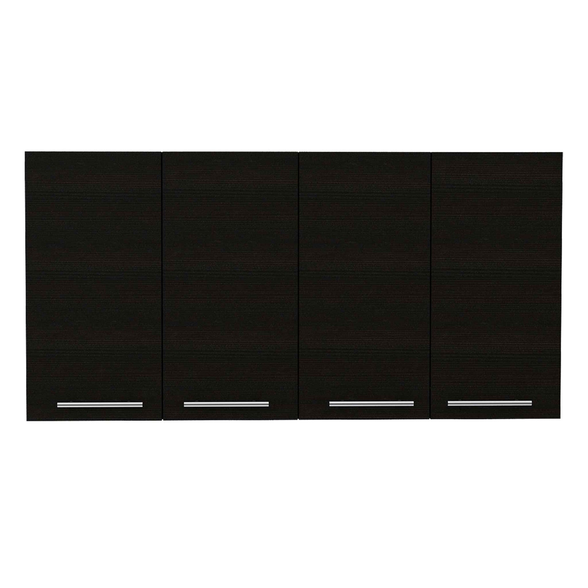 Sitka Wall Cabinet, Two Spacious Divisions, Four Doors
