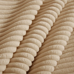Martha Ottoman Corduroy -Camel