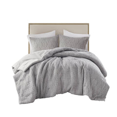 3 Piece Oversized Comforter Set-Full/Queen