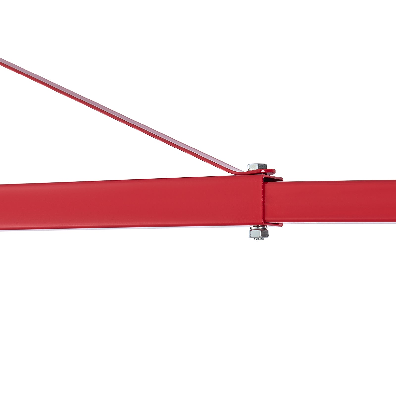 Electric Hoist Support Arm, 1320 lbs Max Load Capacity, Electric Hoist Holder Swing Arm with Pole, Steel Hoist Frame, 180° Swivel Scaffold Hoist Lifting Arm, Winch Hoist Arm for Workshop, Garage