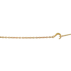 Tow Chain with 8 Inch Forged J Hook and Grab Hook - Grade 70 Chain - 6 Foot - 4,700 Pound Safe Working Load