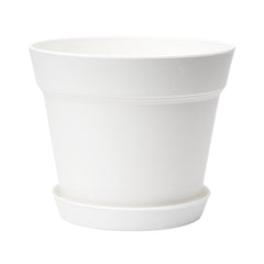 16 Packs 6 in Durable Plastic Planter Pots with Drainage Holes & Saucers