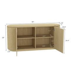 Sideboard in Natural Oak