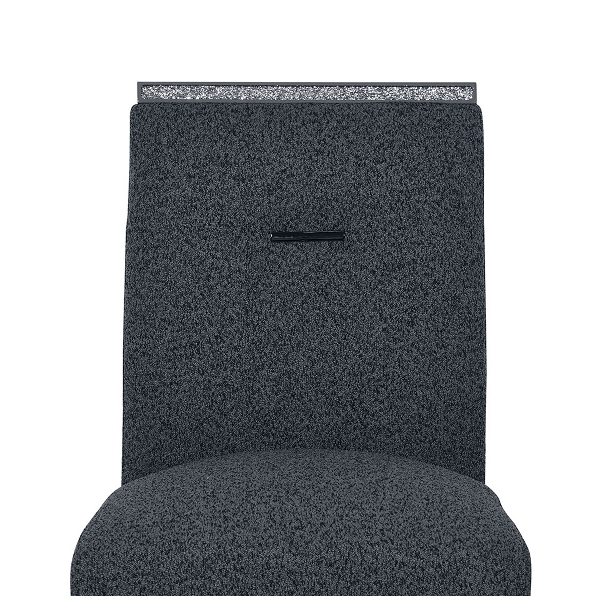 ARIYA DARK GREY BAR STOOLS 2PK