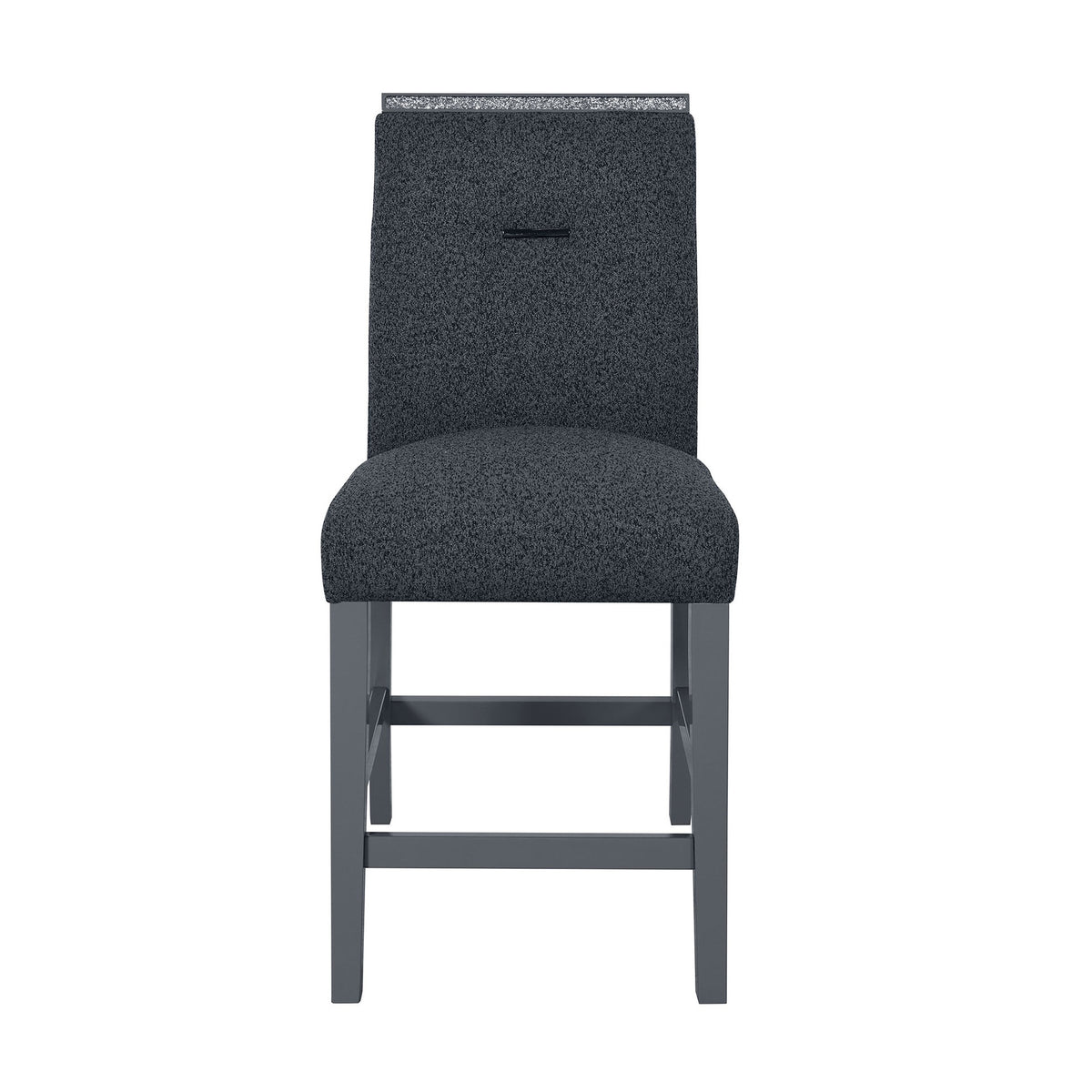 ARIYA DARK GREY BAR STOOLS 2PK
