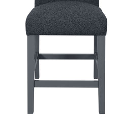ARIYA DARK GREY BAR STOOLS 2PK