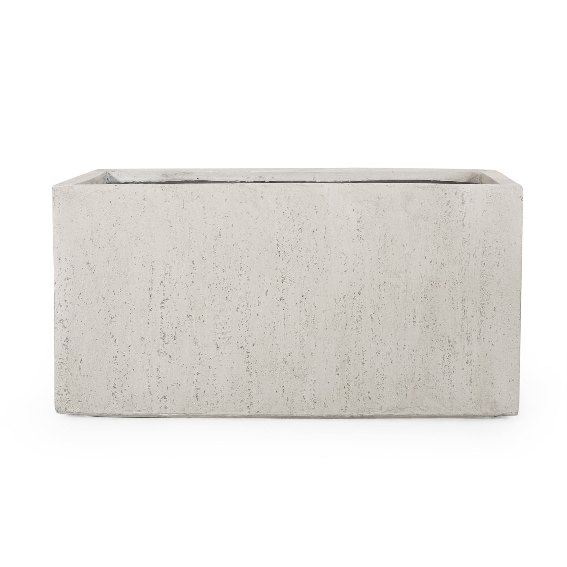 OUTDOOR LARGE SQUARE MGO PLANTER