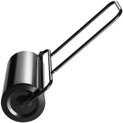 Lawn Roller, 13 Gallon Sand/Water Filled Yard Roller, Steel Sod Roller with Easy-turn Plug and U-Shaped Ergonomic Handle for Convenient Push and Pull, for Lawn, Garden, Farm, Park, Black