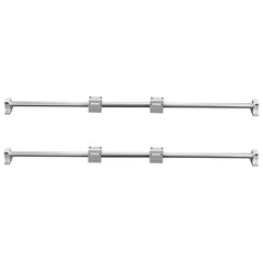 Linear Guide Rail Set, SFC20 1000mm, 2 PCS 39.4 in/1000 mm SFC20 Guide Rails 4 PCS SC20 Slide Blocks 4 PCS Rail Supports, Linear Rails and Bearings Kit for Automated Machines CNC DIY Project