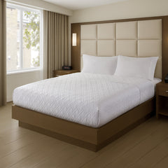 1-Piece Full/Queen Premium Coverlet, White