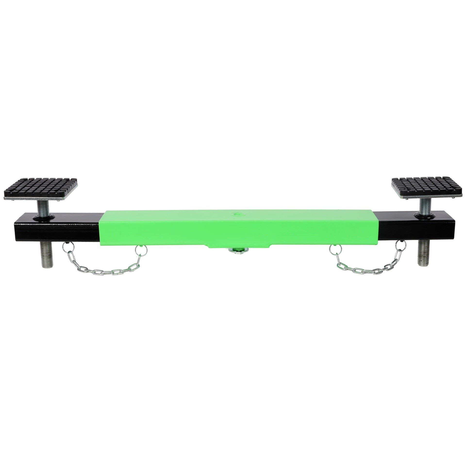 2Ton Floor Jack Cross Beam Adapter,for Floor Jacks Engine Hoist Shop Crane,Car Jack Underframe Cross Bar for Jack Cross-piece with Rubber Pads