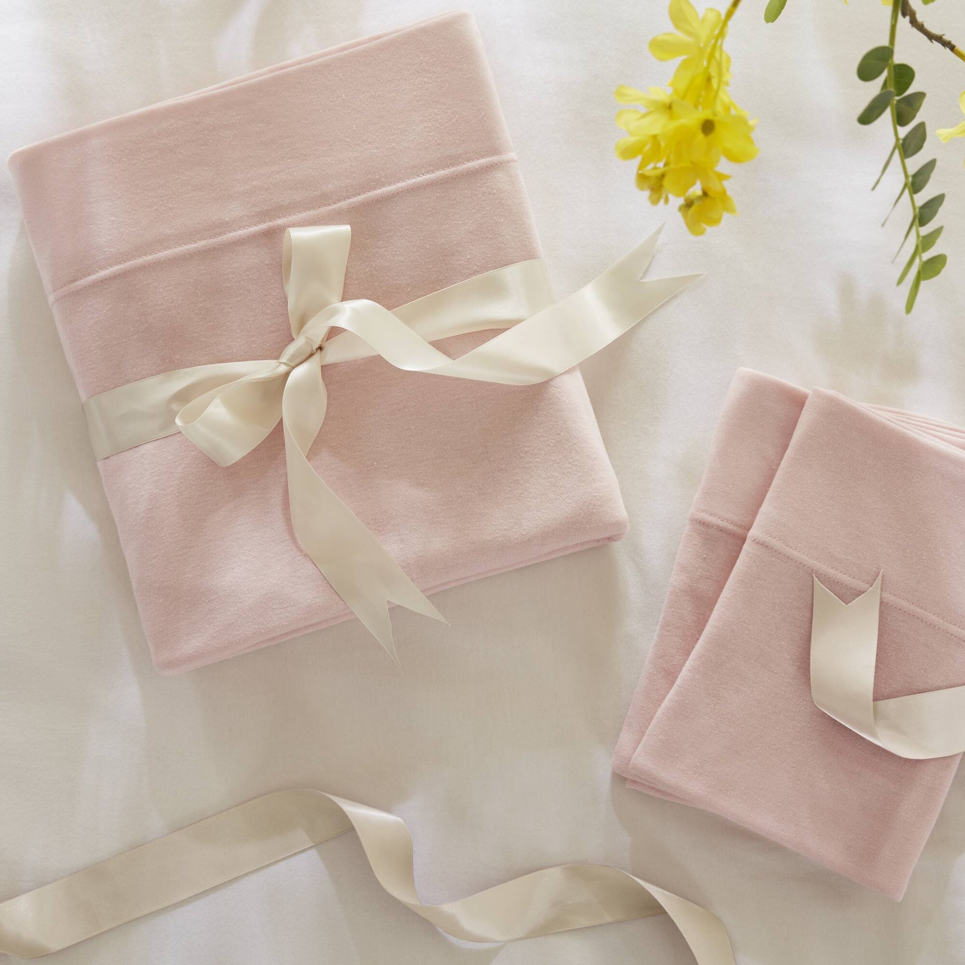 Cotton Blend Jersey Knit All Season Sheet Set Queen