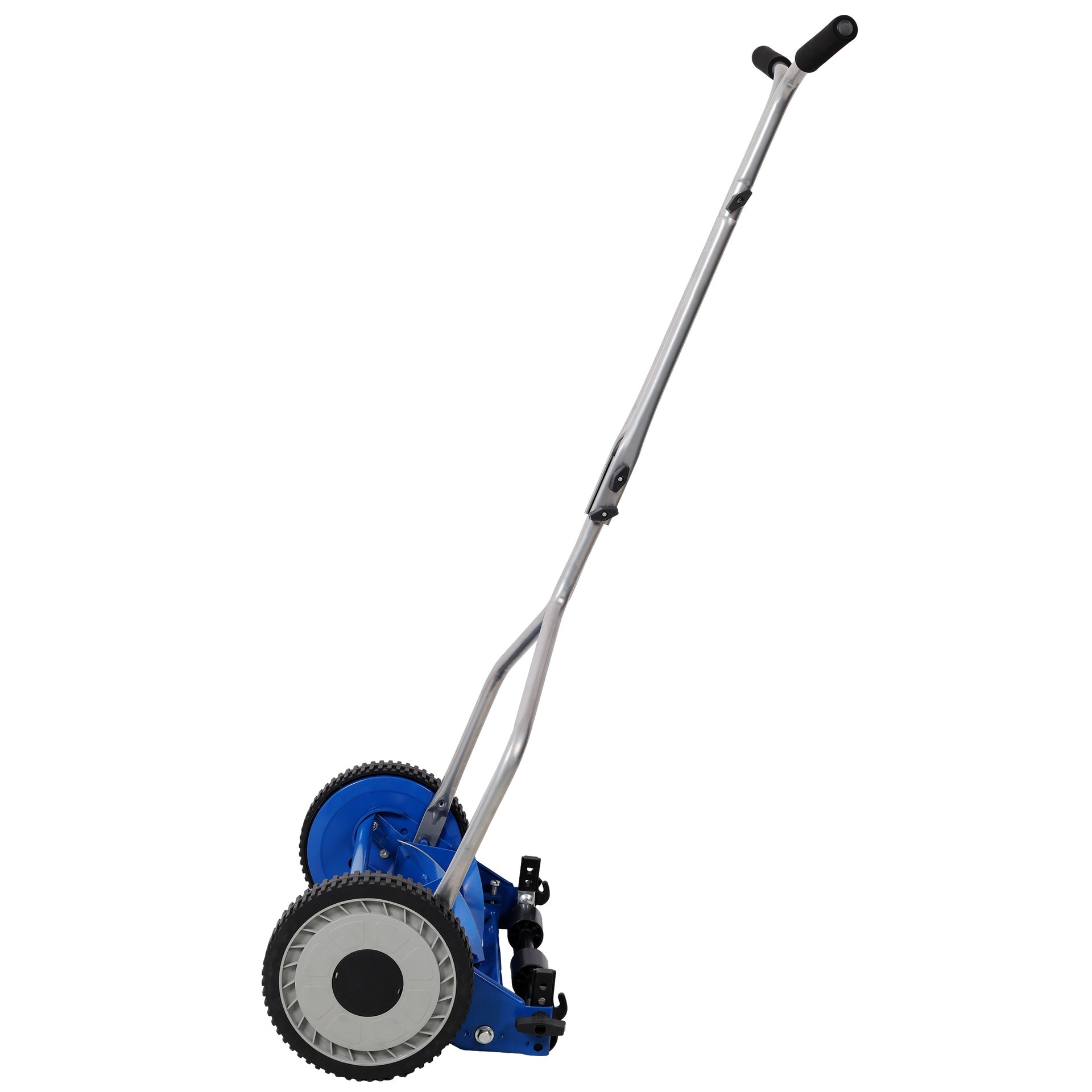 14in Push Lawn Mower, Push Reel Lawn Mower, Blue Color