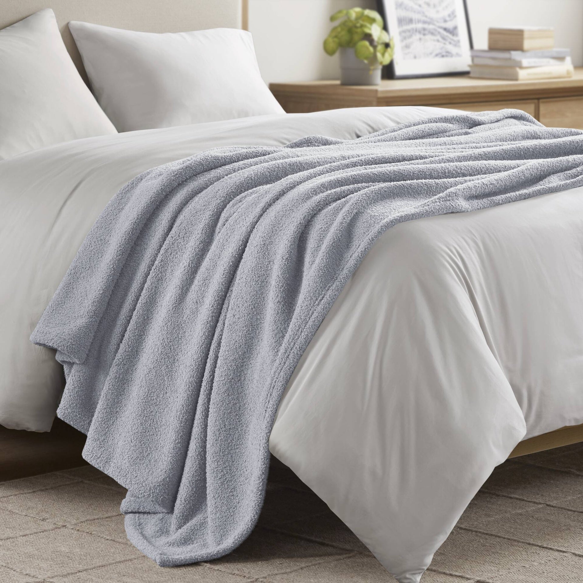 1 PCS King Blanket Grey