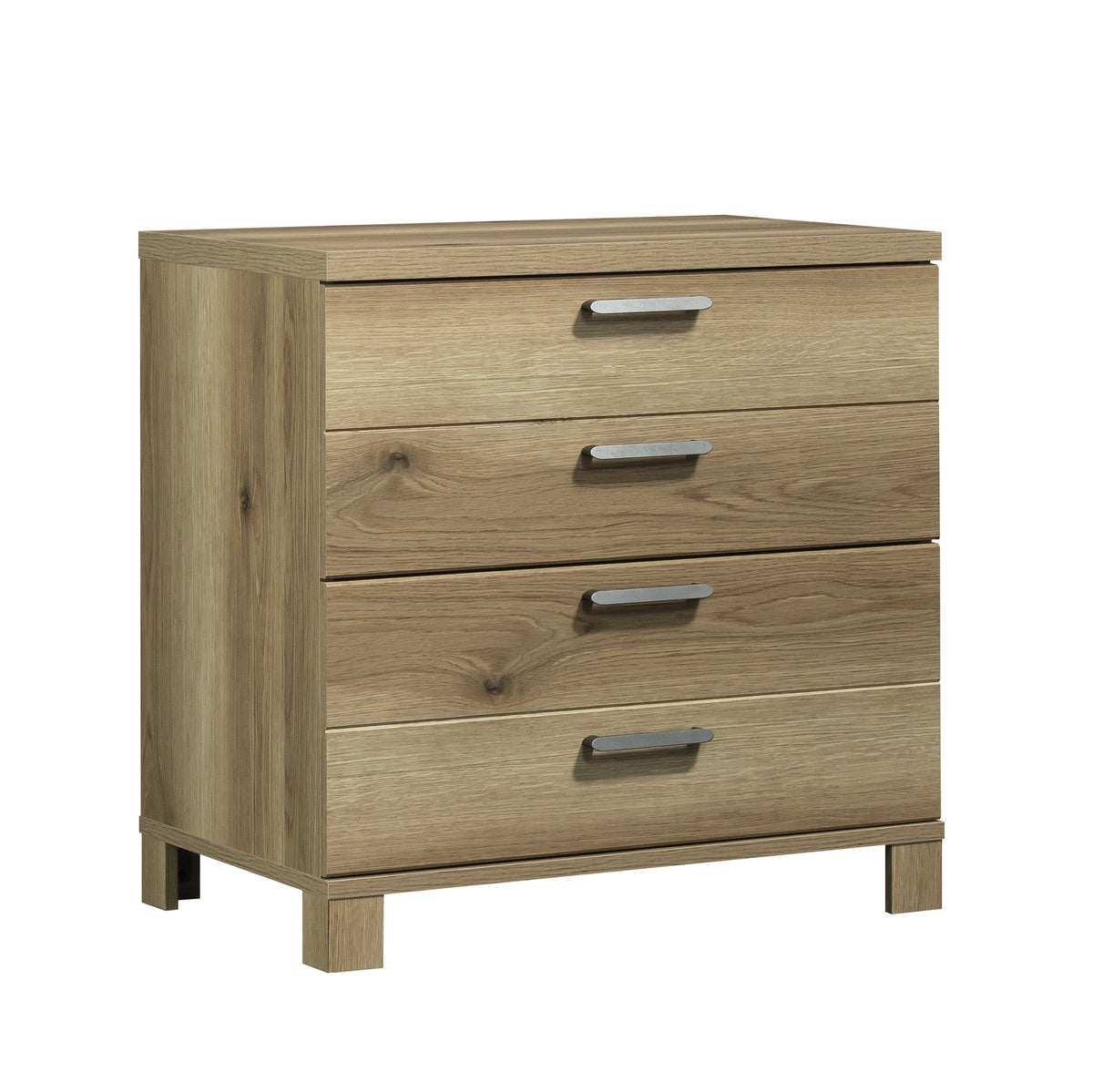 Lateral File with Practical Storage, Brown finish