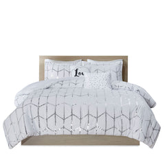 Twin/Twin XL Metallic Printed Comforter Set