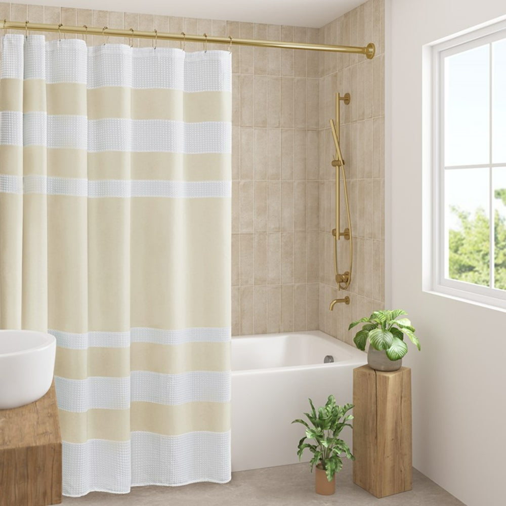 1 PCS 72x84" Shower Curtain with 3M Treatment Cream